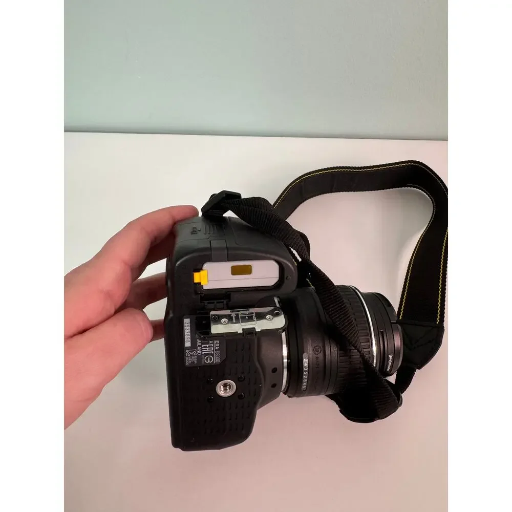 Nikon D3300 DSLR Camera 24.2 MP With 18-55mm lens, 55-200mm lens, AFS 50 mm lens